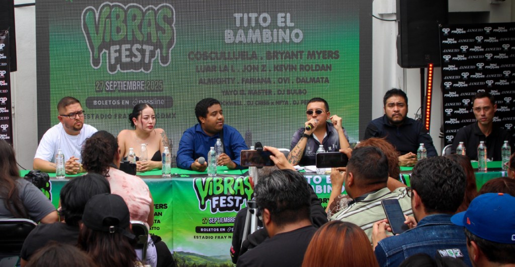 ¡CDMX se llena de ritmo! Llega la primera edición del Vibras&nbsp;Fest