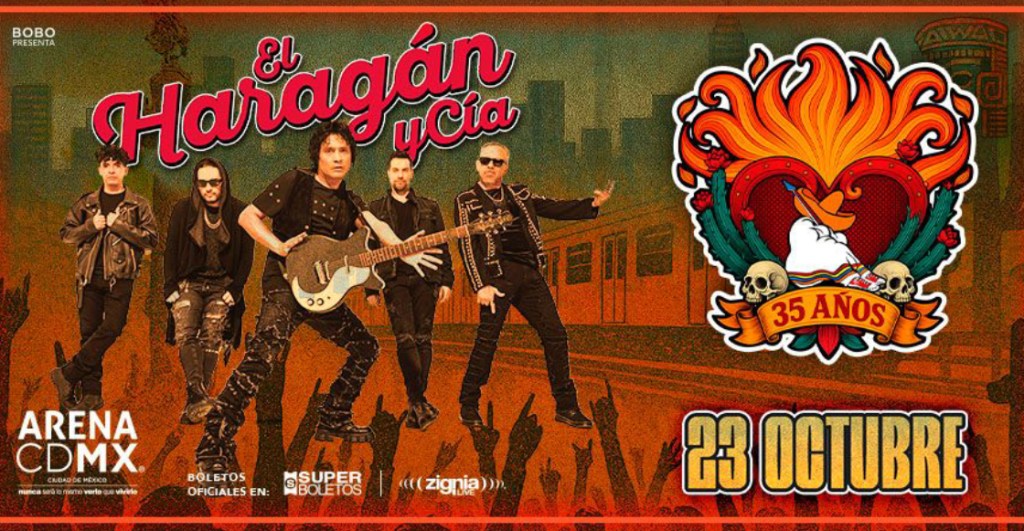 El Haragán y Cía celebran 35 años de trayectoria con concierto en la Arena&nbsp;CDMX